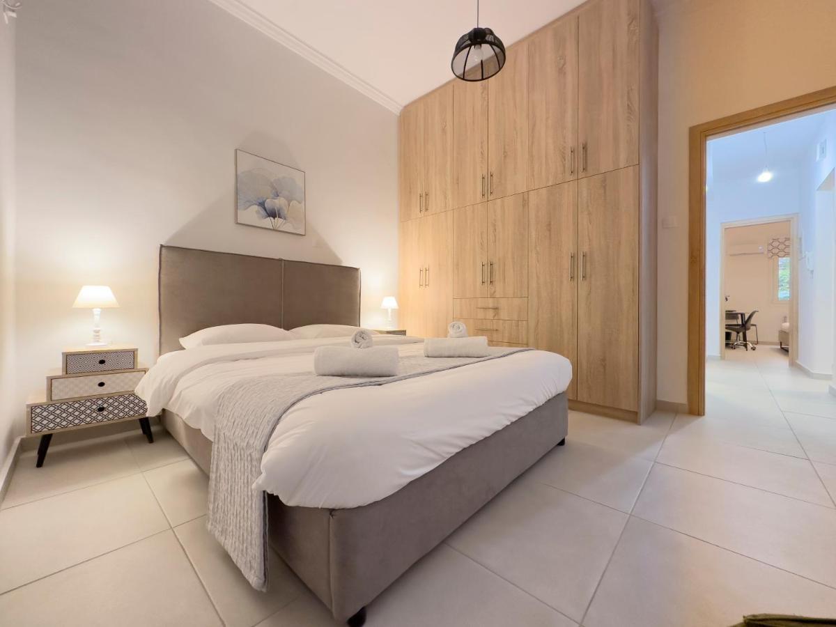 Aventura Comfortable 90Sqm Apt In Kato Patisia Apartamento Atenas Exterior foto