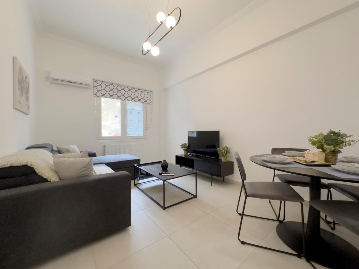 Aventura Comfortable 90Sqm Apt In Kato Patisia Apartamento Atenas Exterior foto