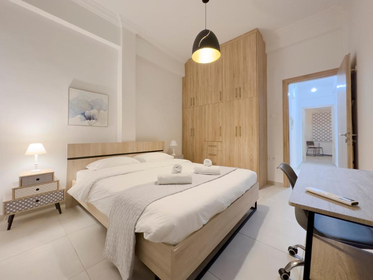 Aventura Comfortable 90Sqm Apt In Kato Patisia Apartamento Atenas Exterior foto