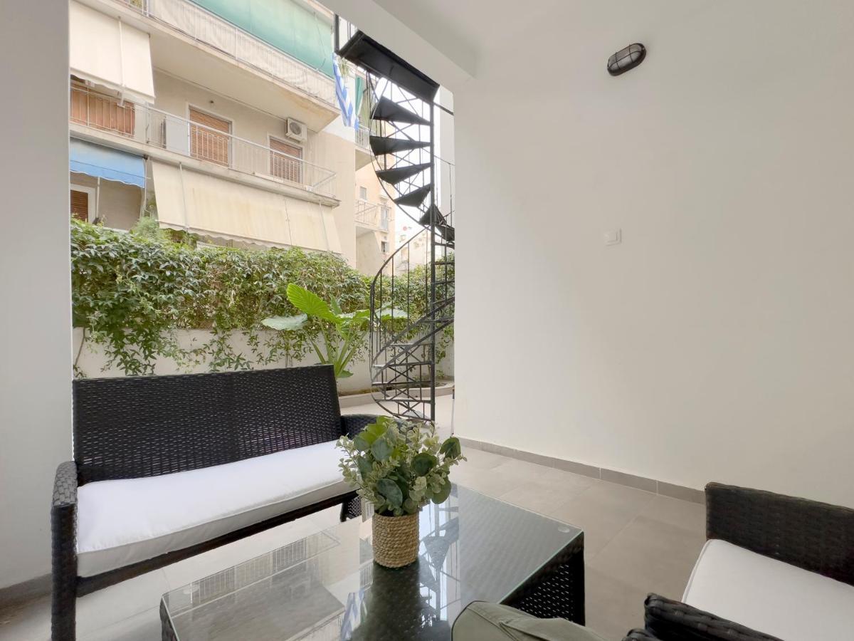 Aventura Comfortable 90Sqm Apt In Kato Patisia Apartamento Atenas Exterior foto
